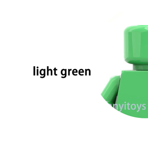 Figurines classiques vierges, jouets de couleur unie, modèles non imprimés, blocs de construction MOC purs, briques, mini figurines d'<span class=keywords><strong>action</strong></span> - Product Image 3