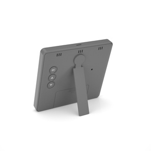 Đồng hồ báo thức kỹ thuật số Mini nhỏ hiện đại đồng hồ báo thức du lịch kỹ thuật số với nhiệt độ và độ ẩm trong nhà - Product Image 3