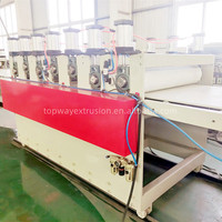 Ligne de production de coffrage pour dalles à paroi creuse en PP, machine de fabrication de panneaux de coffrage en béton PP