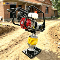 Pilonneuse thermique haute performance 170F, compacteur à saut de 40-65 mm, 380V 5.5-6.5W, pour diverses surfaces.