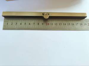 Accesorios para Bolsos, Tiras de Borde Recto de Lámina de Hierro con Cierre de 4.5/7.5 Pulgadas, Tiras de Encuadernación Metálicas para Fabricación de Bolsos - Product Image 5