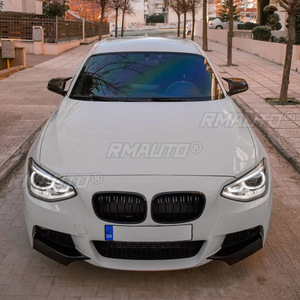 For BMW 1 Series F20 F21 M135i Pre-Facelift LCI 2012-2015 M Sport Front Bumper Side <b>Splitter</b> Cover Fog Lamp Air Vent Spoiler <b>Lip</b> - Product Image 4