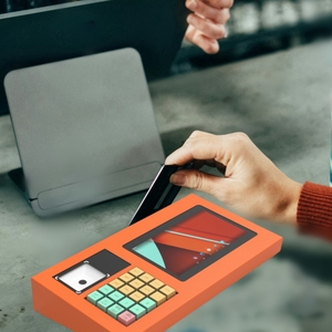 China Professional Manufacturer's Personal Mould POS System Advanced Cash Register Machine <strong>with</strong> <strong>Keyboard</strong> - Product Image 1