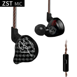 KZ <span class=keywords><strong>ZST</strong></span>-auriculares HiFi 1BA + 1DD con Monitor de oído, auriculares con Cable desmontable - Product Image 3