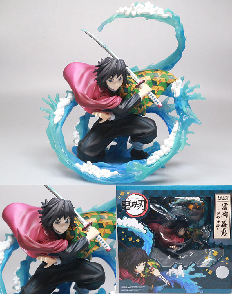 Anime Kimetsu No Yaiba Figura, Carino Tomioka Giyuu Action Figure - Foto 2