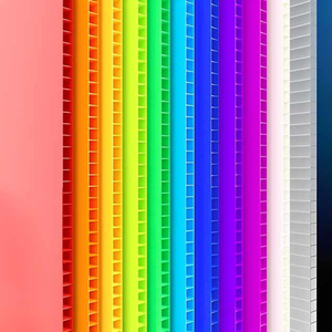 Trong suốt <span class=keywords><strong>PP</strong></span> rỗng không thấm nước Hội Đồng Quản trị nhựa tấm sóng Hội Đồng Quản trị nhựa tấm các tông sóng - Product Image 5