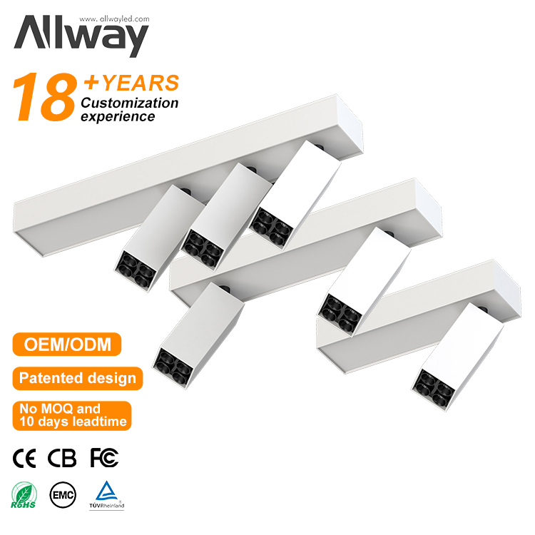 ALLWAY Adjustable Square Spot Light Module