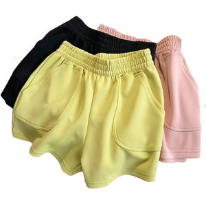 Short de sport taille haute pour femme-Pantalon de plage élastique décontracté-Pantalon court Streetwear à la mode pour femme - Product Image 1