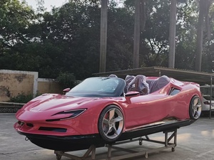 Best on <strong>Sales</strong> New 2025 Ocean Jet Car Boat Speed Boats for Water Sports Jet Ski with Speaker - Product Image 3