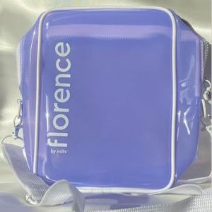 Borsa a tracolla in PVC <span class=keywords><strong>viola</strong></span> da 13 pollici borsa a tracolla impermeabile da donna con spalline regolabili borsa da viaggio con Logo - Product Image 5