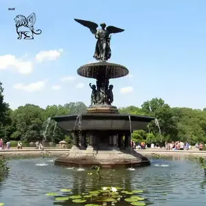 Большая Бронзовая статуя Ангела, фонтан под заказ