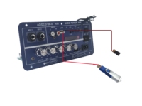 Carte amplificateur numérique Bluetooth CHY D100-II 220V/12V version home cinéma avec double microphone et récepteur de subwoofer