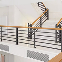 Balustrade en verre moderne sur mesure en acier inoxydable, anti-corrosion, anti-rouille, résistante à l'eau, garantie 3 ans, pour escalier au sol