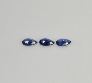 Natural Blue Sapphire pears Pear shape Faceted Cut <b>Loose</b> <b>Gemstone</b> For Jewelry Making At Factory Price Certified - Product Image 3