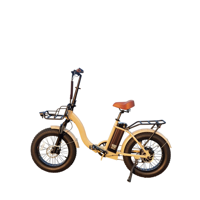 Folding Bike Electric Bike High Quality Chinese Factory 20"4.0 Fat Tire Electric Bicycle 48V 250W  Bafang Motor