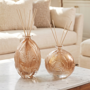 Diffuseur d'aromathérapie en verre soufflé à la main, or <span class=keywords><strong>champagne</strong></span>, style artistique, objet décoratif pour centre de table, idéal pour palais, hôtels et mariages - Product Image 2