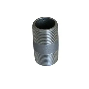 Best products forged carbon steel standard 1/8"-12" double male Thread Pipe coupling