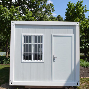 Casa contenedor móvil modular prefabricada, prefabricada con energía solar para Villa, Hotel, sala de estar, panel sándwich de acero gestionado - Product Image 1