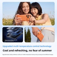 Chargeur portable Anker Nano Air+, batterie externe magnétique ultra-mince 5 000 mAh 15 W max pour iPhone séries 17/16