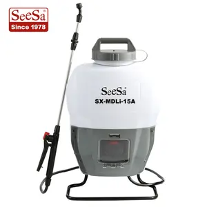 Seesa Hot Sale Rechargeable 15L Agricultural Electric Power Knapsack Sprayer With Retractable Wand
