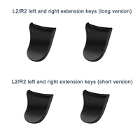 Extension de gâchette de manette de jeu antidérapante, croix + bouton + capuchon de joystick, 8 en 1, accessoires pour PS5