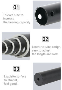 Palo de Selfie Invisible de 3 metros, edición extendida extensible de fibra de carbono para cámaras <span class=keywords><strong>Insta360</strong></span> <span class=keywords><strong>One</strong></span> <span class=keywords><strong>X2</strong></span> X3 X4 X5 Go Pro Hero - Product Image 6