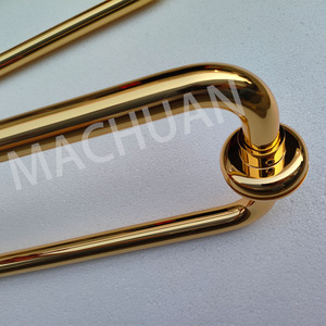 Chất lượng tốt bán buôn thép không gỉ nhôm dài cửa xử lý sang trọng hiện đại phía trước cửa nhập kéo xử lý cho dự án - Product Image 6