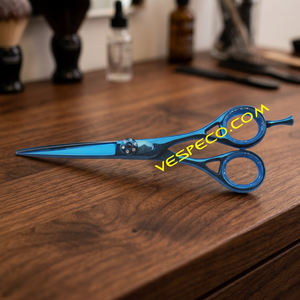 Ciseaux revêtus de titane bleu - Product Image 3