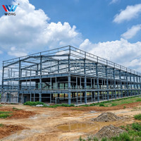 Bâtiment préfabriqué en structure acier à plusieurs étages, construction personnalisée pour bureaux, hôtels, appartements et projets commerciaux