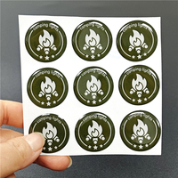 BOTU Individuell Bedruckte Dekorative Aufkleber Kristallklare Gel 3D Kiss-Cut Doming-Sticker A6 A5 Bögen Vollfarbige Epoxidharz-Dom-Aufkleber