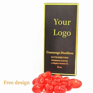 Prix de gros pilules de supplément SoftGel Capsule collagène éclaircissant la peau comprimés d'éclaircissement pour blanchir la peau noire - Product Image 2