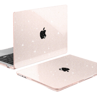 Étui rigide pour ordinateur portable en cristal scintillant pour MacBook M1 M2 M3 Pro 14 pouces modèles A2442 A2779 A2918 A2992