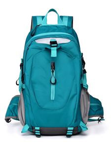 New Waterproof Climbing <b>Rucksack</b> Backpack with <b>Large</b> Capacity for Unisex Outdoor Sports Travel Camping Hiking Polyester - Product Image 4
