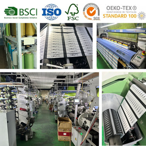 Etiquetas de cuello suaves de satén tejido con corte láser y logotipo personalizado bordado, para lencería y trajes de baño de lujo, con <span class=keywords><strong>dobladillo</strong></span> de tela para cuidado de lavado. - Product Image 6