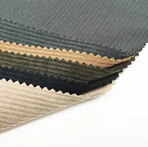 100% tissu de débardeur de Wale du velours 8 de velours côtelé de polyester pour le textile à la maison