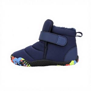 Botas de Nieve Nanostride para Niños, Unisex, Forradas con Forro Polar, de Piel Sintética, Antideslizantes, Impermeables, con Cierre de Velcro, para Invierno - Product Image 3