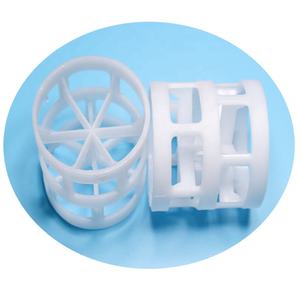 Anneaux Pall en PP pour dégazeur et transfert <span class=keywords><strong>de</strong></span> masse, garnissage <span class=keywords><strong>de</strong></span> colonne en plastique, 16mm 25mm 38mm 50mm 76mm 100mm - Product Image 1