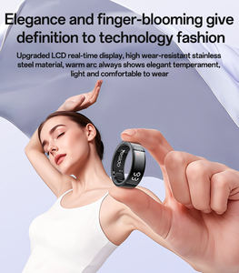 Anillo Inteligente Yesido IO36 con Pantalla Digital LCD en Tiempo Real, Sensor de Doble Canal de Precisión, Resistente al Agua y Gestión de Salud 24 Horas - Product Image 4