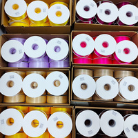 Ruban en satin double face 100% polyester, écologique, 50 yards/rouleau, 1,5 pouce (40 mm), 4 cm, pour bouquet de fleurs DIY, 196 couleurs en stock