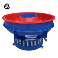 Machine de polissage vibratoire automatique en acier inoxydable HENGDA grande capacité 800L, 5,5/7,5 kW, certifiée PLC CE ISO9001, garantie de 2 ans