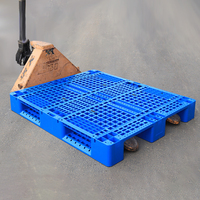 Palette en plastique HDPE 1010 1210 double face, grande, empilable, robuste, à prix avantageux, en vente