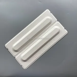 D212-カスタムbespoked堆肥化可能なパルプ生分解性包装歯ブラシボックス