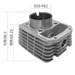 ชุดกระบอกสูบใหม่สำหรับ Honda Nissan อะไหล่เครื่องยนต์รถจักรยานยนต์ CG250 CG200 CG150 CG125สำหรับ Honda Nissan - Product Image 5