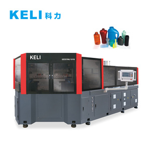 Doble servocontrol eléctrico premoldeado plástico Mini botella hacer máquina inyección soplado máquina de moldeo - Product Image 1