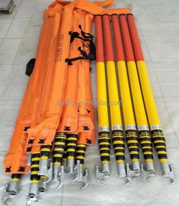 Prix usine Perche télescopique isolée 12m 9 sections 220kV Robuste Anti-torsion - Product Image 3
