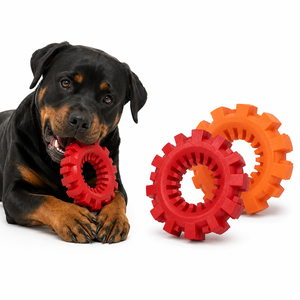 Giocattoli per Cani OEM Resistenti, Anello in Gomma Naturale, Giocattolo da Masticare Indistruttibile per Cani di Taglia Media/Grande - Product Image 1