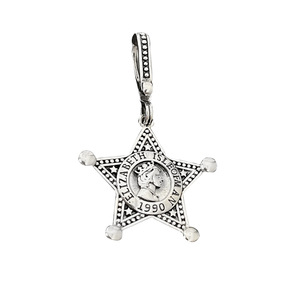 Collar con Colgante de Estrella de Plata S925 con Retrato de Reina, Estilo Moderno, Joyería de Moda para Uso Diario - Product Image 5