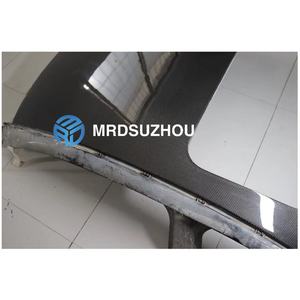 天窓付きインフィニティQ502014用MRDカーボンファイバールーフオーバーレイ - Product Image 2