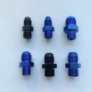 Hoch leistungs aluminium AN6-M10 * 1,5 Stecker <span class=keywords><strong>AN</strong></span> zu metrisch gerade Armatur <span class=keywords><strong>AN</strong></span> Schlauch adapter - Product Image 2