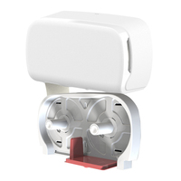 Distributeur de mouchoirs Maxi Twin Jumbo Roll-Distributeur de mouchoirs 9 ", distributeur d'essuie-mains, distributeur de mouchoirs faciaux